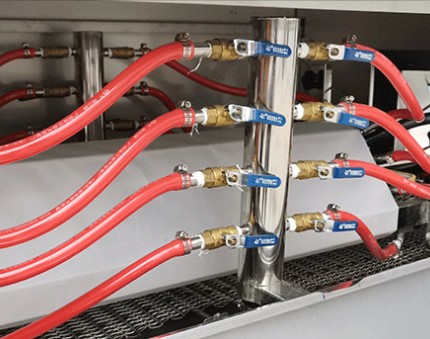 380V Label Sleeving Steam Shrink Tunnel Machine For Bottles Cans