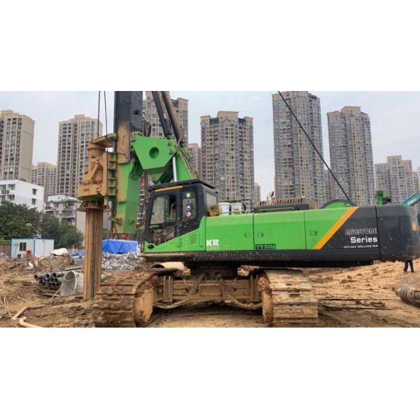 Drilling Depth 83m Rotary Pile Machine Diameter 2500Mm Torque 360 KN.M KR360c Rotary Piling Rig