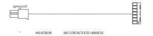 China ATM Spare Parts NCR MEI Contactless Harness wholesale
