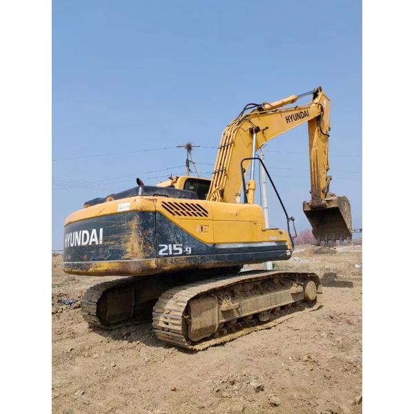 Used Hyundai 215-9s Excavator Construction Equipment Equipped With Cummins Engine