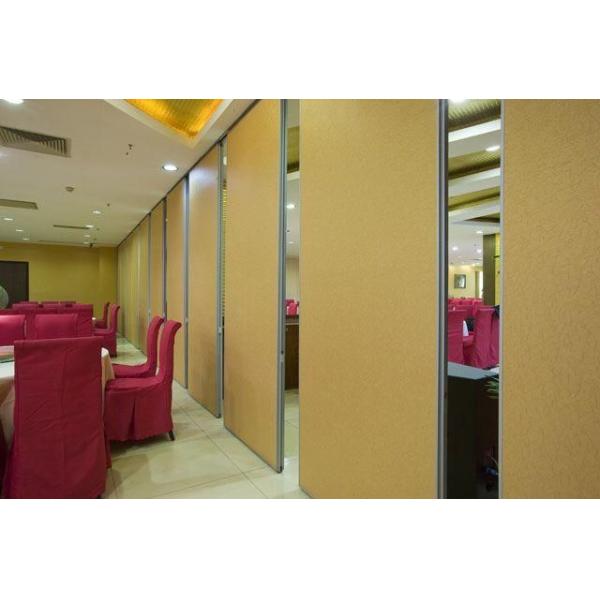 Acoustic Movable Partition Walls , VIP Wooden Partition Door
