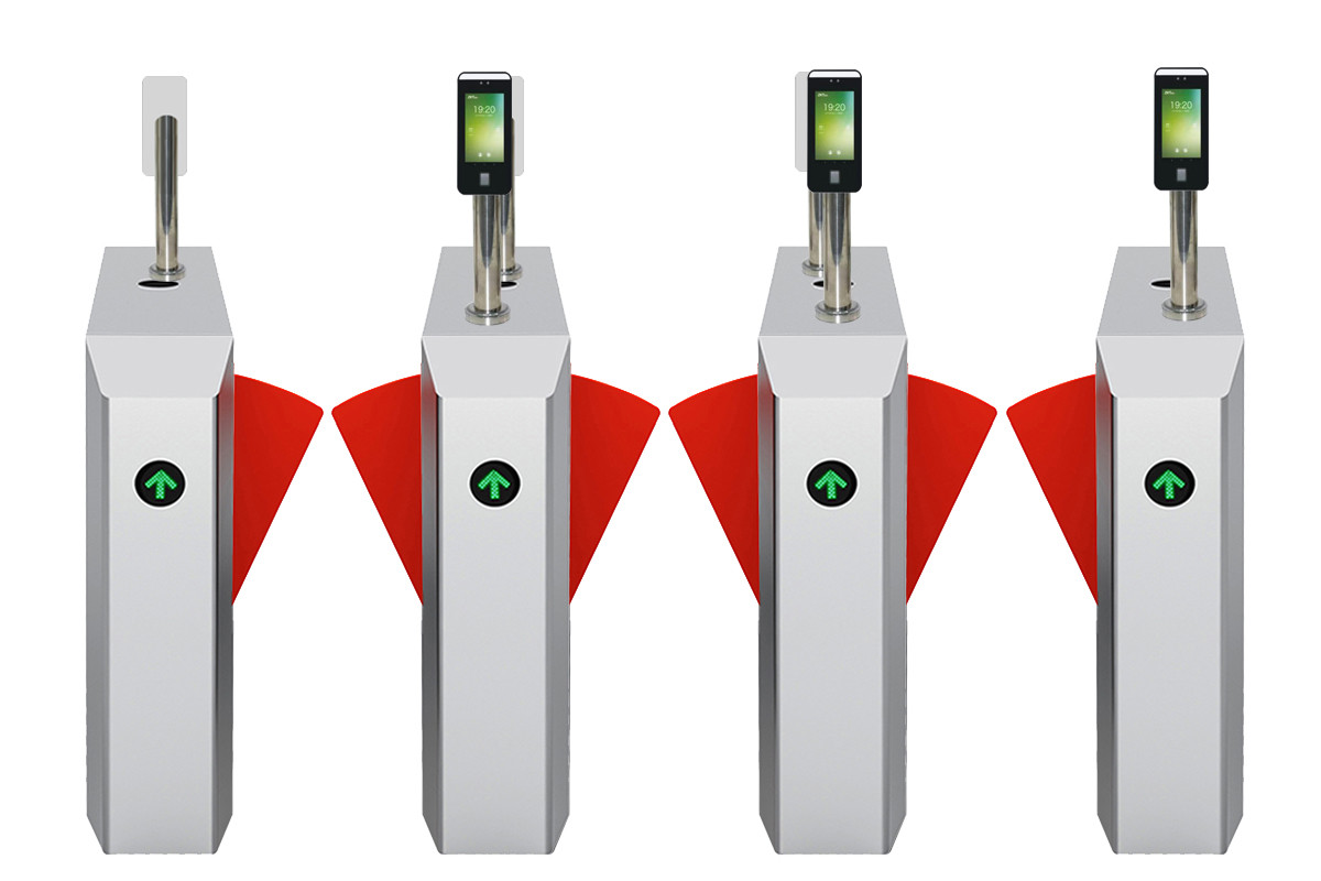 China Electronic Flap Barrier Access Control System Adjustable Delay Closing wholesale