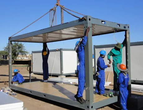 Light Steel Structures Dormitory Container House Fire Resistant Prefabricated