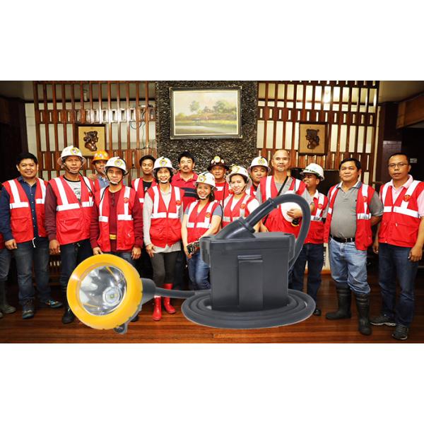 Portable 10000 Lux Coal Mining Lights 6.6Ah Big Battery Capacity For 18 Hours