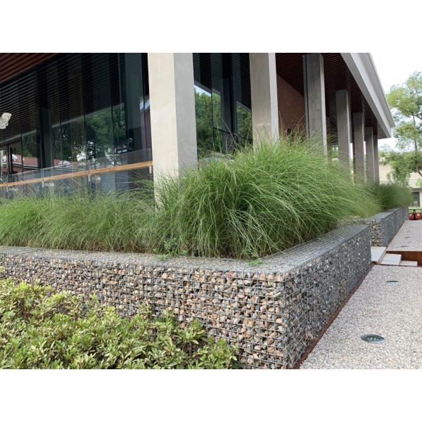 Square 5mm Welded Mesh Gabion Hot Dip Galvanized