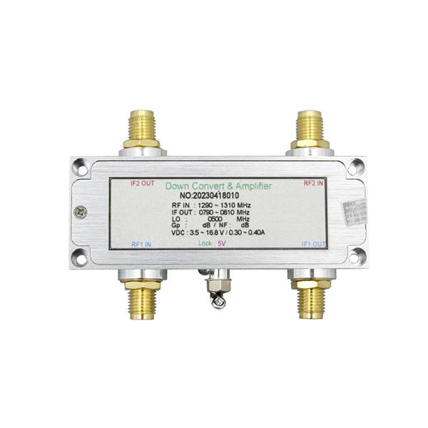 Buy cheap RF Downconverter Dual Channel 200-3500MHz 5VDC from wholesalers