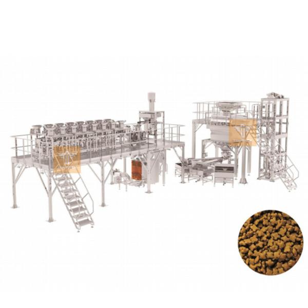 Pet Food Weighing And Packaging System With Variable Weights Dog Food And Cat Food Multihead Weigher