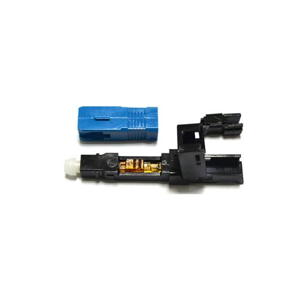 SC Fiber Optic Connector For FTTH Drop Cable 4mm Fiber Optic Cable Connector