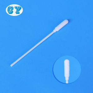 China 150mm Disposable Sterile Nylon Flocked Swab Foam Cleaning Cotton Swab wholesale