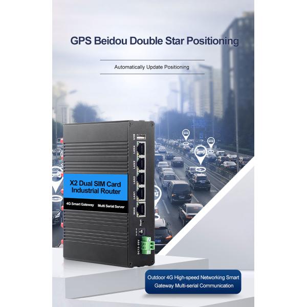 Stable 300Mbps 4G Industrial Router , Dual Band VPN WiFi Router