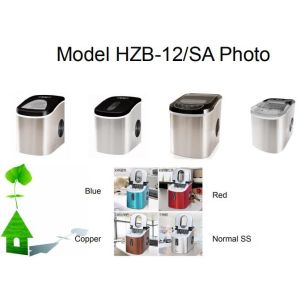 12Kg Stainless Steel Countertop Commercial Refrigerator Automatic Ice Maker