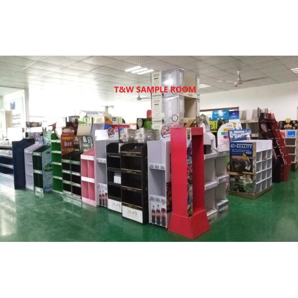 Recyclable Cardboard Counter Display For Promoting Hello Kitty Makeup Cotton Pads