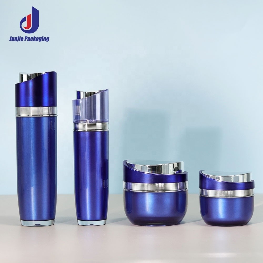 Custom Skincare Bottles Packaging Containers For Cosmetics Screen Printing