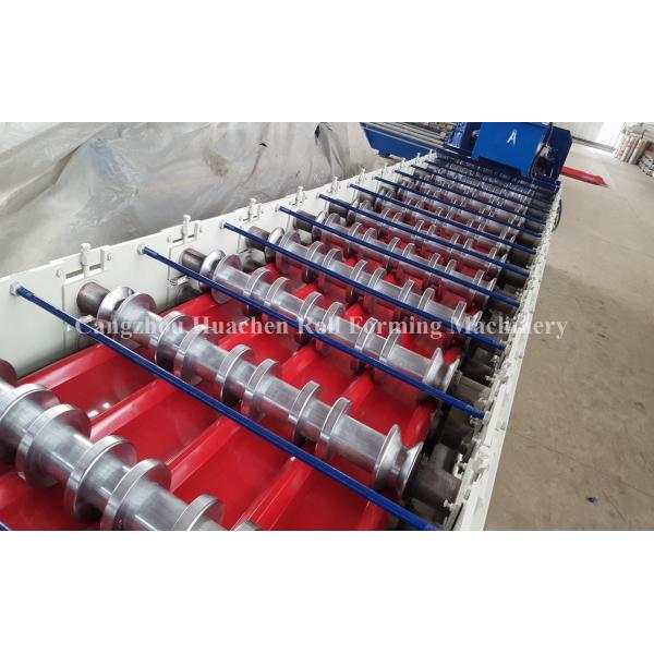 Corrugated Galvanized Roofing Sheet Roll Forming Machines , High Efficiency