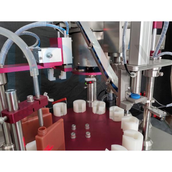 25ml Biochemical Reagent Filling Automatic Capping Machine For Big Batch Manufacturing