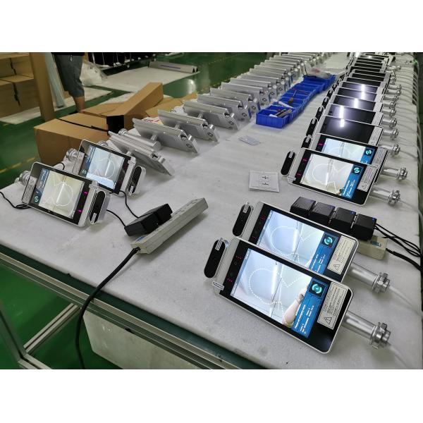 8" Binocular Camera LCD Dynamic HEIMANN Thermal Scanner face recognition system for access control with MIPS software