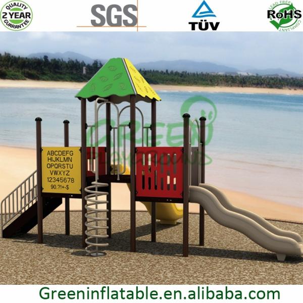 Multifield PP Interlocking Playground Mats Recyclable No Bulging Or Cracking