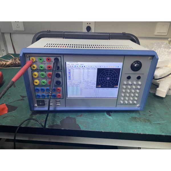 High Accuracy 6 Phase Protection Relay Tester Set Customization Promotion