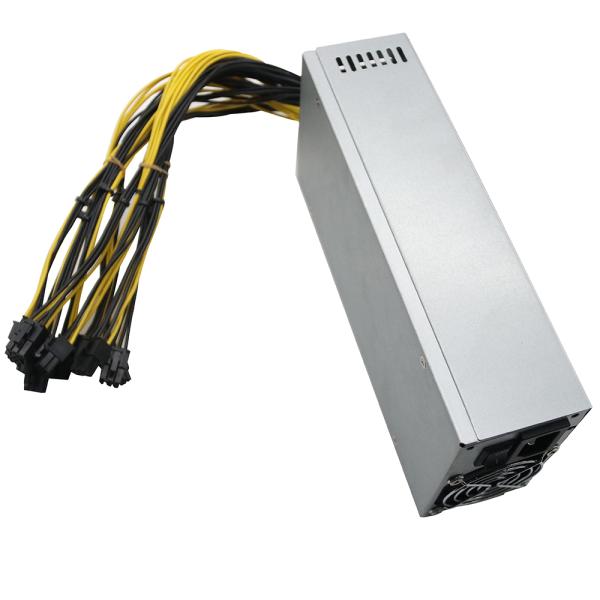 1800W Gold S9j apw7 6Pin Hashboard Connector Power Jack PSU 12v Switching PC DC Portable Machine Power Supply