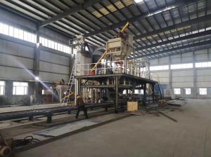 China Semi Automatic Mgo Board Wall Panel Machine With 50HZ Frequency wholesale