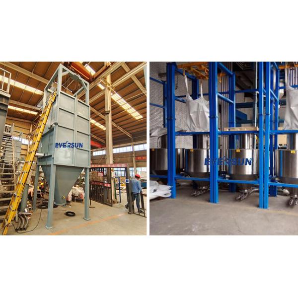 Pellet Flour Plastic Resin Particle Granule Powder Bulk Bag Discharger Unloader