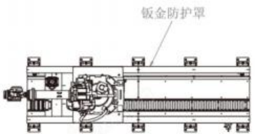 Linear Track 7th For Welding Painting And General Application Of Robot Moving