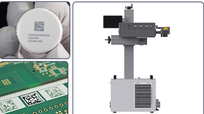 10W Flying UV Laser Marking Machine Wavelengths Cold-processing