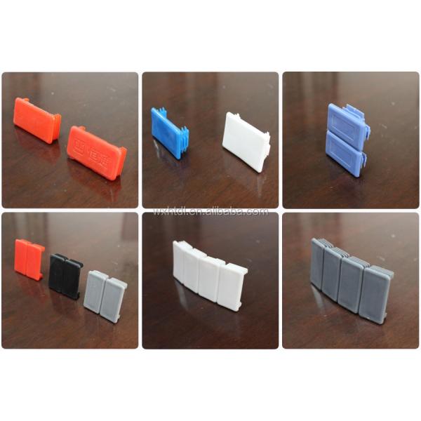 1 1 2 Inch Square Plastic End Caps For Aluminium Tubing Extrusion