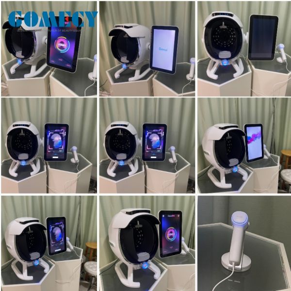 Revolutionize Your Skin Analysis with GMS- A6 Al Intelligent Face Analyzer Machine 8 Spectral Imaging Technologies