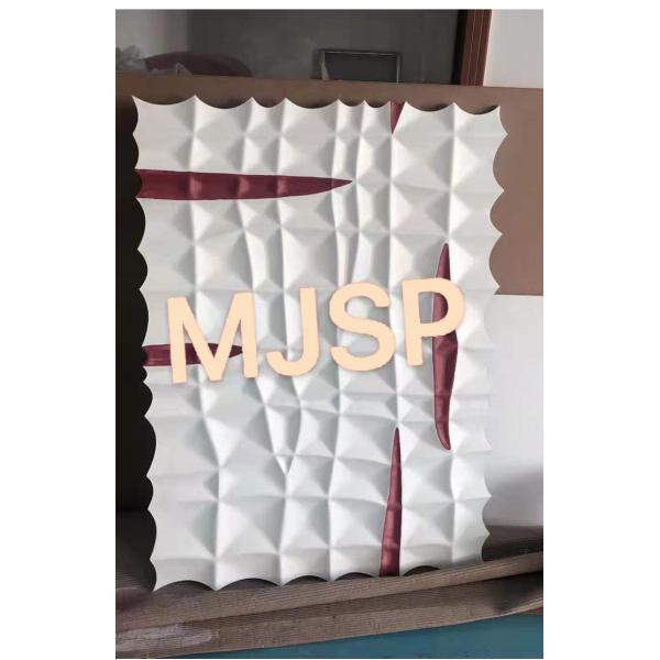 Round Abstract 3D Metal Art Painting Handmade Ink Paintings Wall Arts With Frame