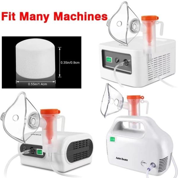 White Cylindrical Polyurethane Filter Cotton Compressor Filter Element