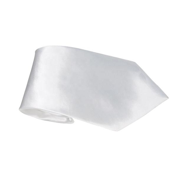 Customized Blank White Silk Sublimation Necktie For kids And Adult