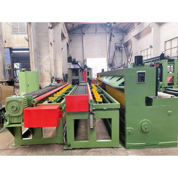 Gabion Production Line Automatic 66*85mm Edge Winding Machine 4000mm Hexagonal Wire Netting