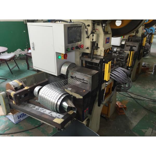 High Speed Coil Feeding Line / Aluminum Cap Making Machine