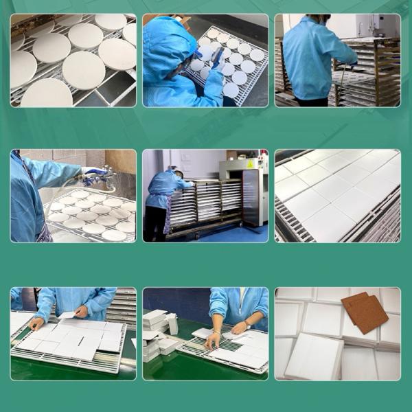 White Sublimation Coaster Blanks Square Ceramic Coaster For Sublimation Photo Printing
