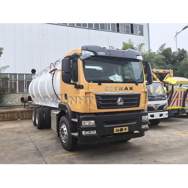 SITRAK Professional Small Vacuum Sprinkler Truck for Environmental Sanitation High-Pressure Cleaning