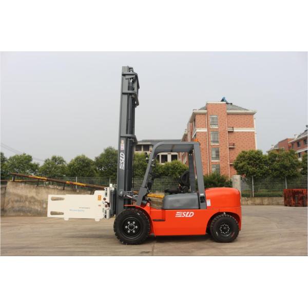 ISUZU Engine FD40 8k 4t Diesel Forklift Truck With Bale Clamp