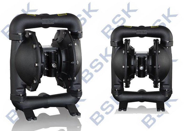 Self Priming Mechanically Operated Diaphragm Pump / Pneumatic Metering Pump 70m