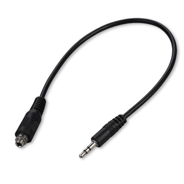 Screw Male to Female 3.5mm 3 Poles TRS Audio Jack Cable
