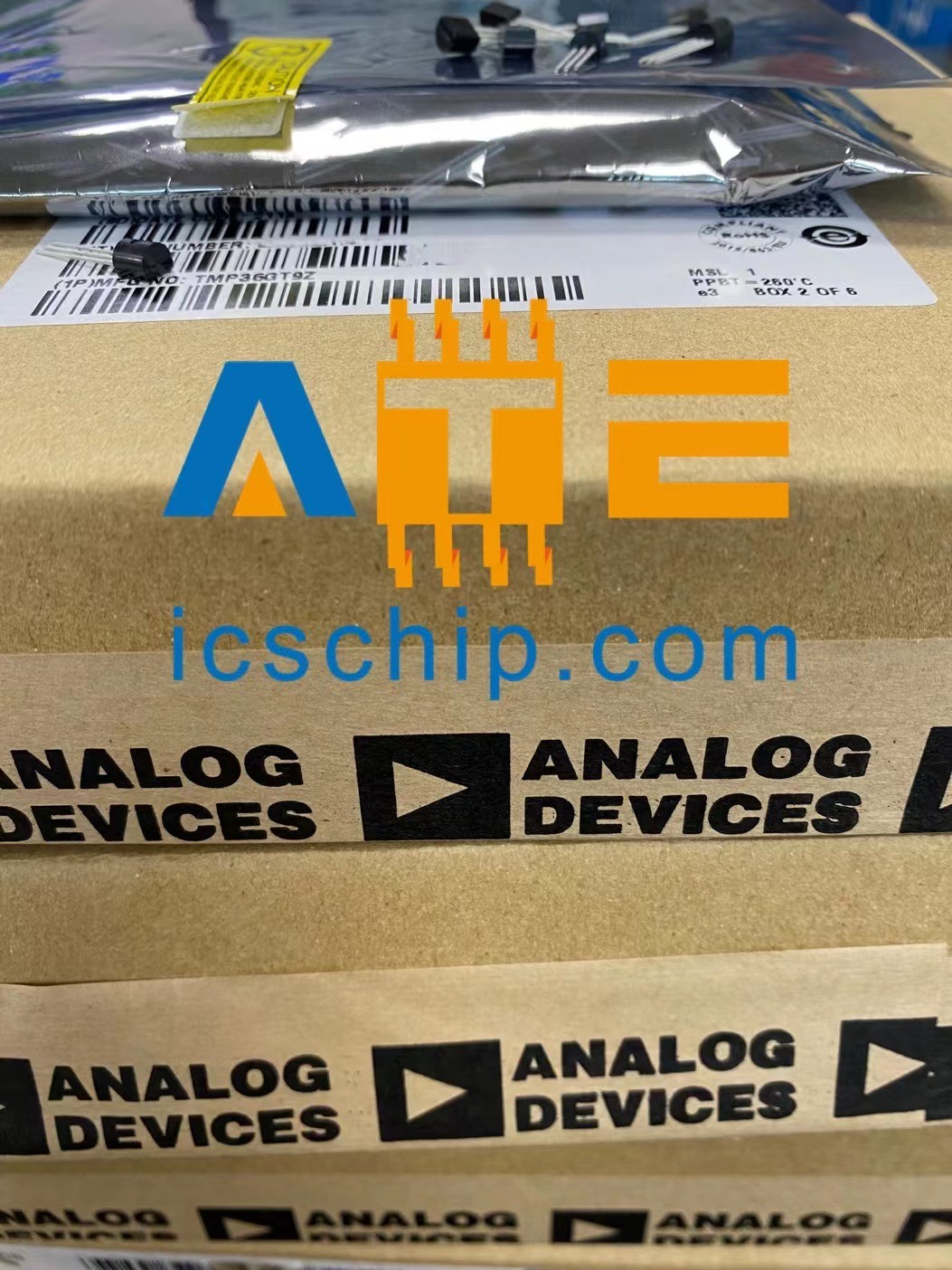 China TMP36G9TZ IC Temperature Sensor Analog Digital TO92-3 wholesale