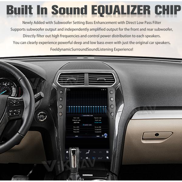 Viknav Car Radio For Ford Explorer (2011-2019) 14.4 inch Multimedia Player GPS Navigation Head Unit DSP Carplay