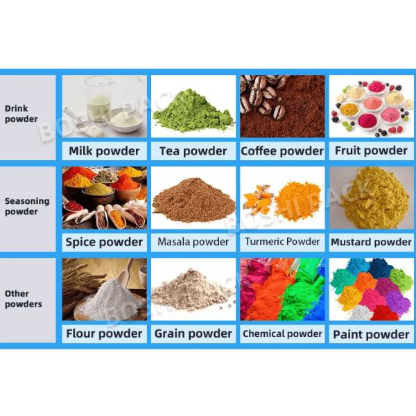 Auto Vertical Packing Machine For Protein Powder Pumpkin Powder