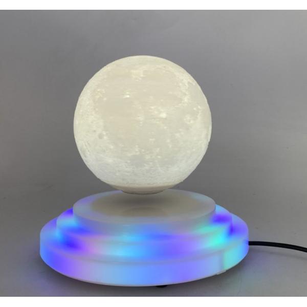 PA-1021M 6inch led light base magnetic levitation floating 3D moon lamp light bulb
