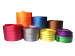 Double Layers Webbing Sling Embroidered Mesh Lace Fabric with Additional