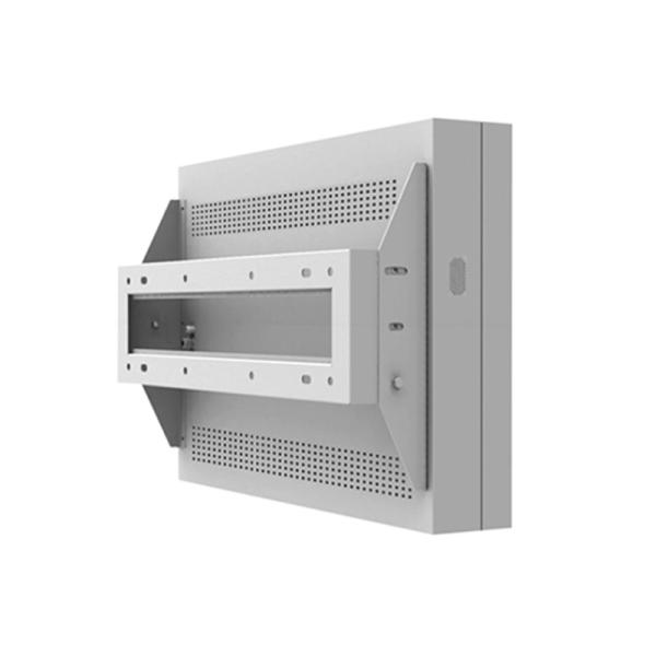 Outdoor Totemwall Mounted Digital Advertising Display 55 Inch Wide Viewing Angle