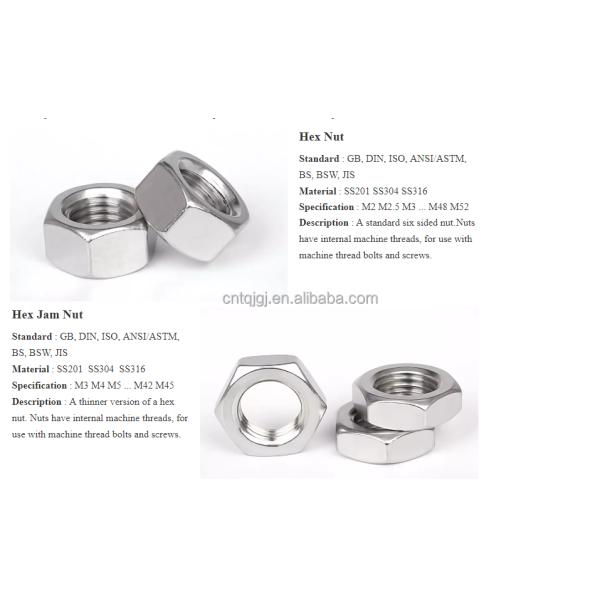 Healthcare Metric M5 5/16 Self-Locking Hexagon DIN985 Stainless Steel 304/316 Nylon Insert Lock Nut for Heavy Industry