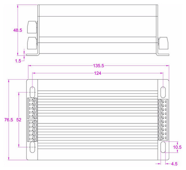 3-axis load cell amplifier 0-5V 0-10V 4-20mA multi axis force sensor signal conditioner