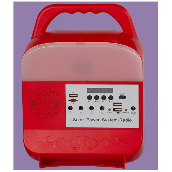 ISO 15W Solar Power Bank LED Lights Mono Crystalline Cell Off Grid Solar Lighting Kit