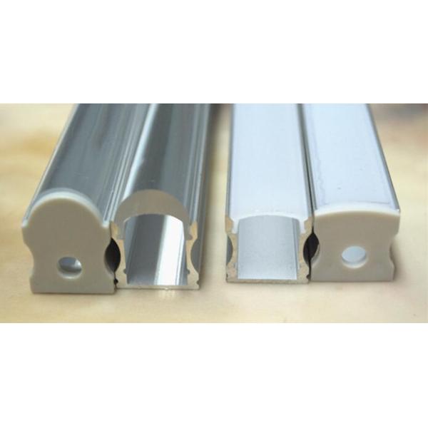 PC Cover Custom LED Aluminum Profile For Shops / Home , Surfaced Mounted