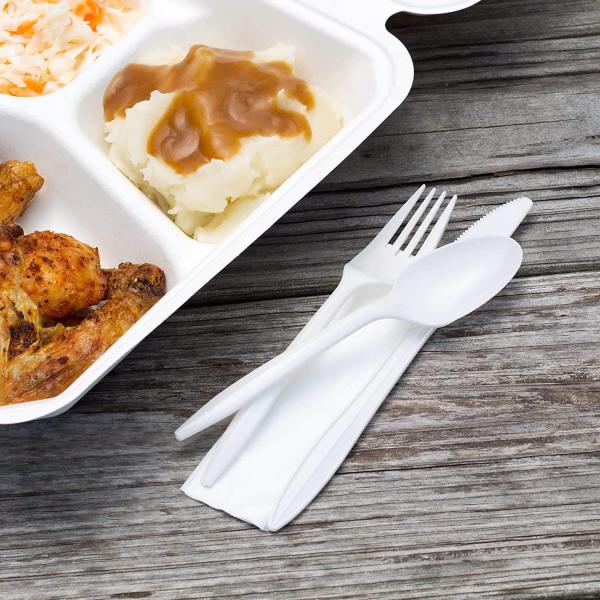 CPLA Biodegradable Cutlery Composable Airline Cutleries Disposable Biodegradable Cutlery